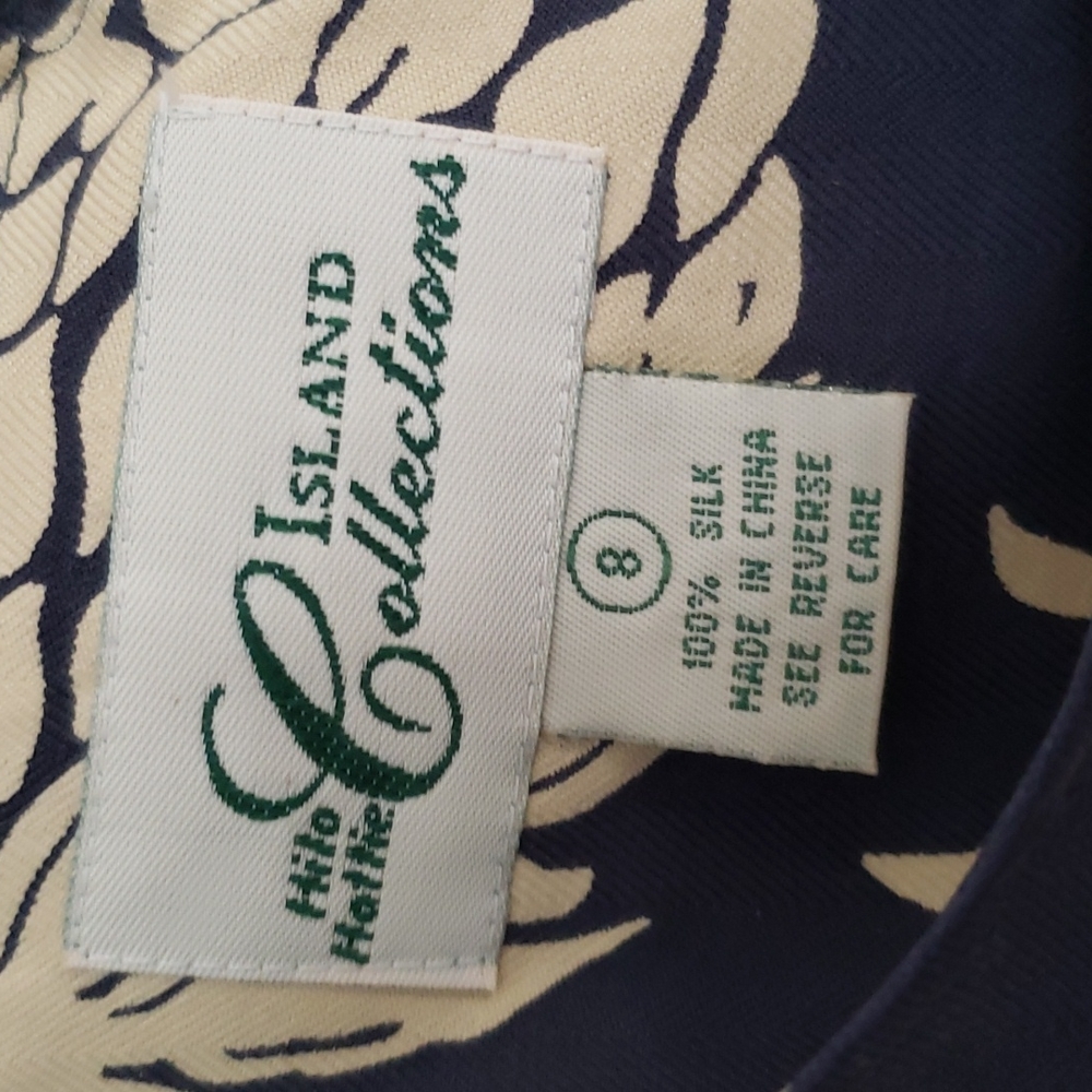Island Collections silk dress - Picture 3 of 6